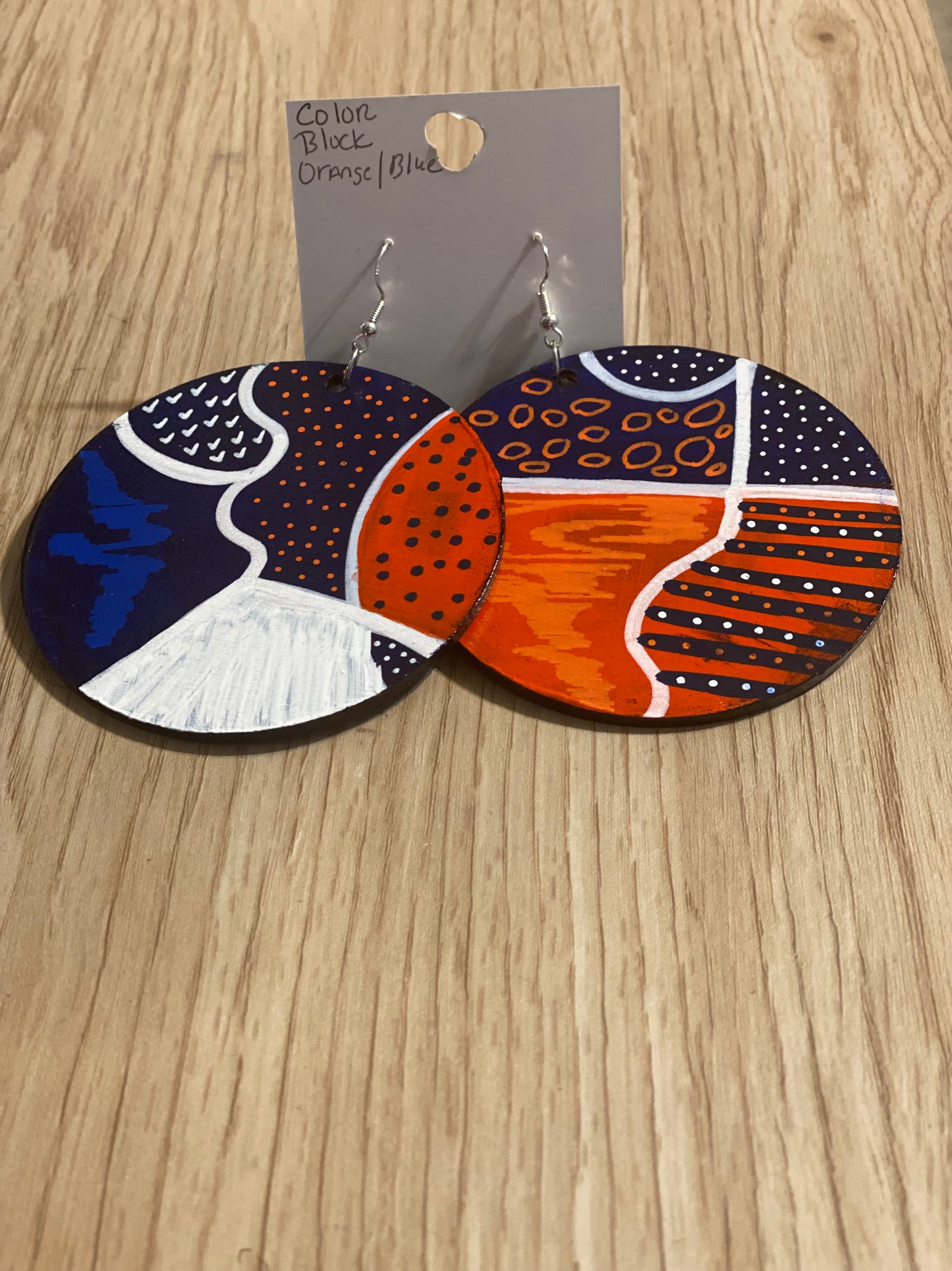 Color Block Orange/Blue
