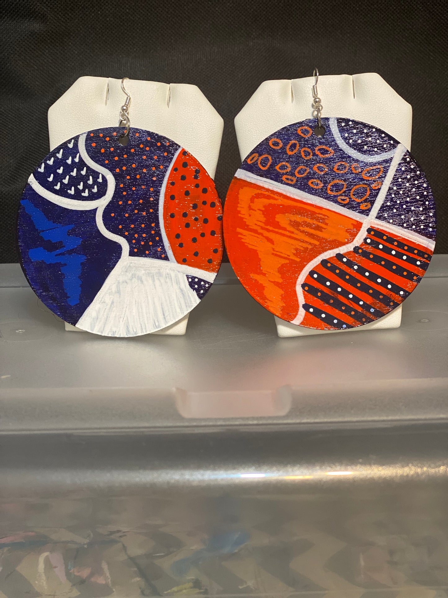 Color Block Orange/Blue
